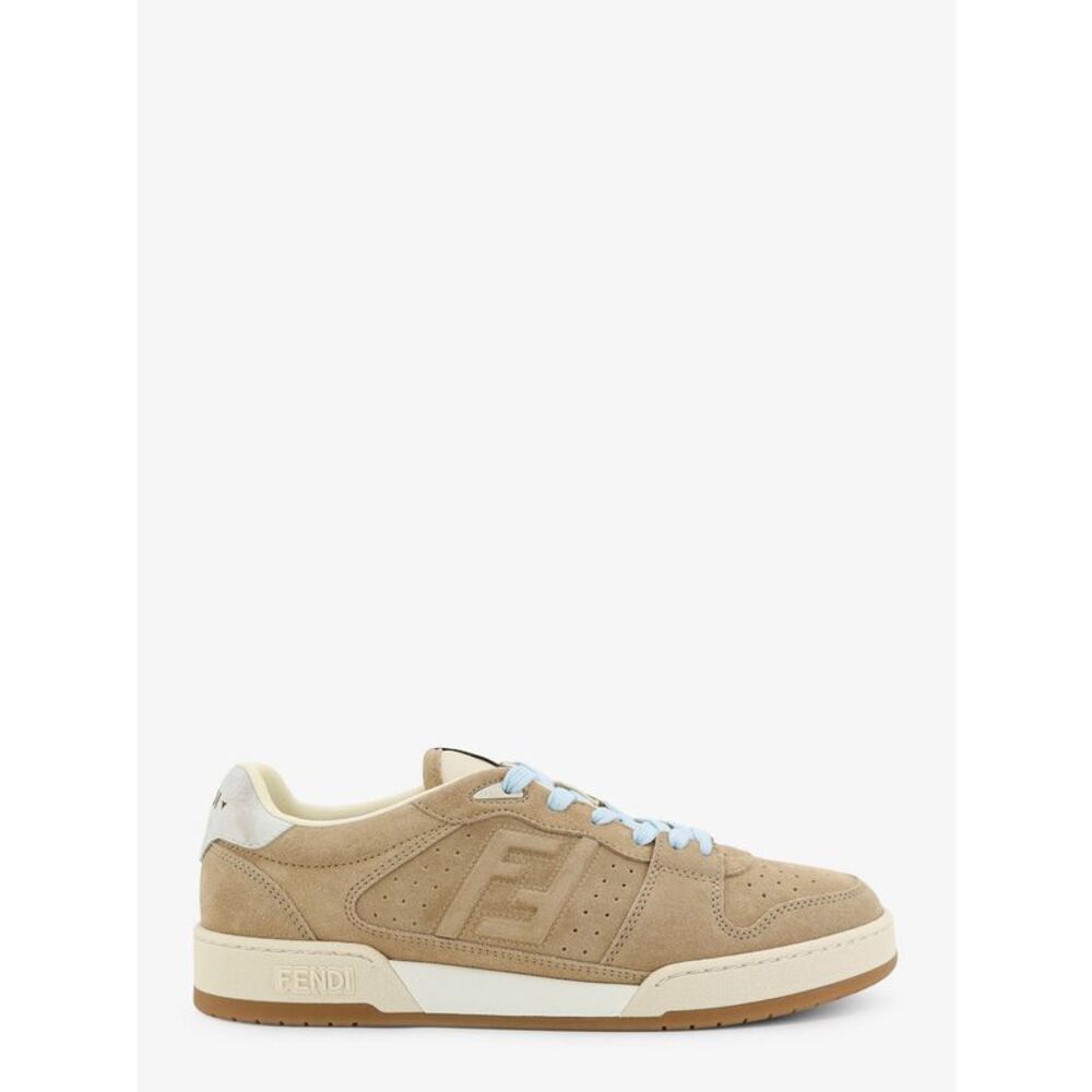 Fendi Men Fendi Match Suede Sneakers